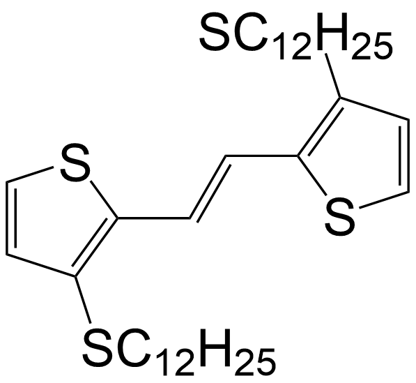 2，2'-（1E）-1,2-乙炔基双[3-（十二烷基硫基）-噻吩/1235883-28-9